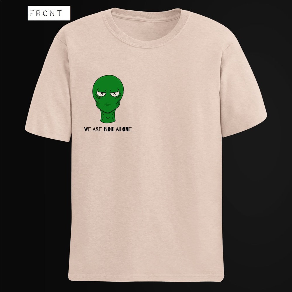 Tan Alien Shirt